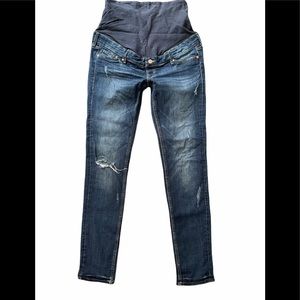 &DENIM H&M MAMA SKINNY HIGH RIB Maternity jean 10